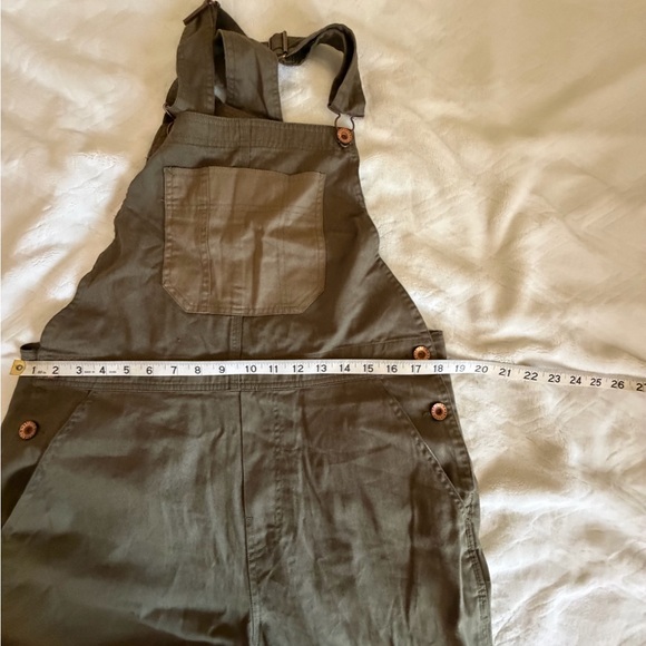 Brixton Women's Olive Overalls - Picture 7 of 11